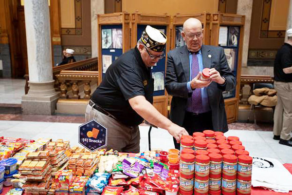 Care packages prepared for homeless vets